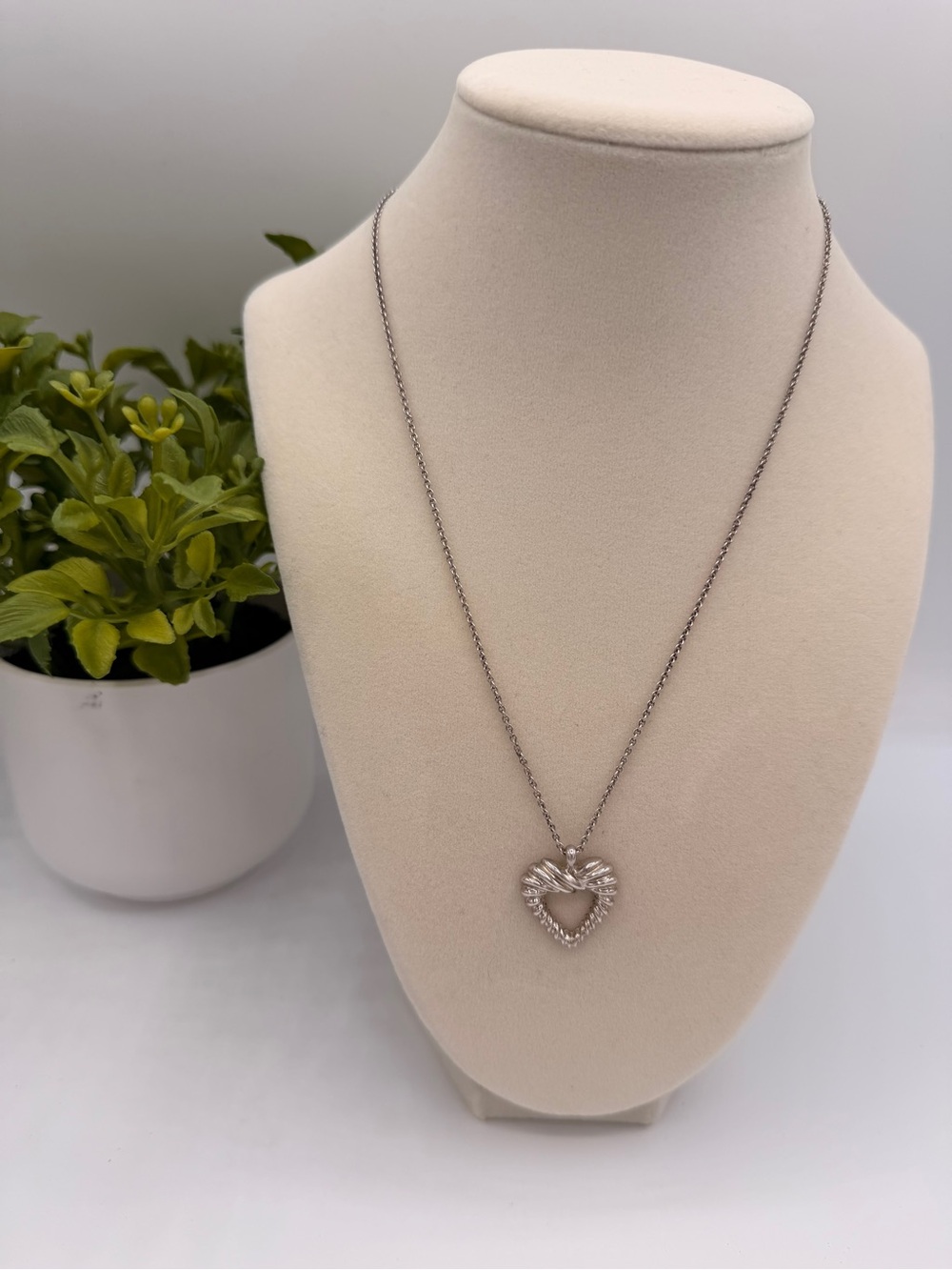 Tiffany & Co. Twisted Heart Necklace